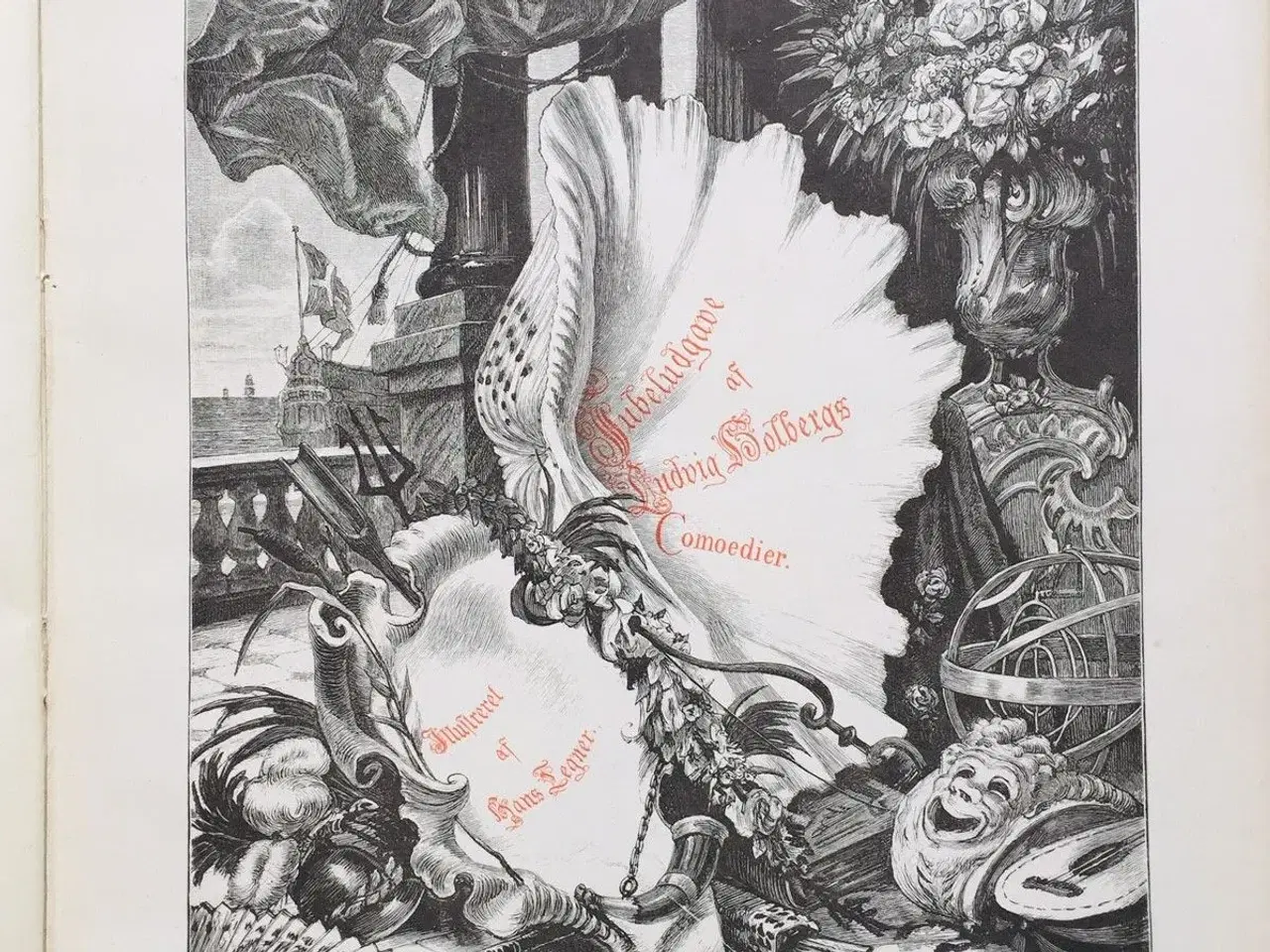 Billede 1 - Jubeludgave af Ludvig Holbergs samtlige comoedier
