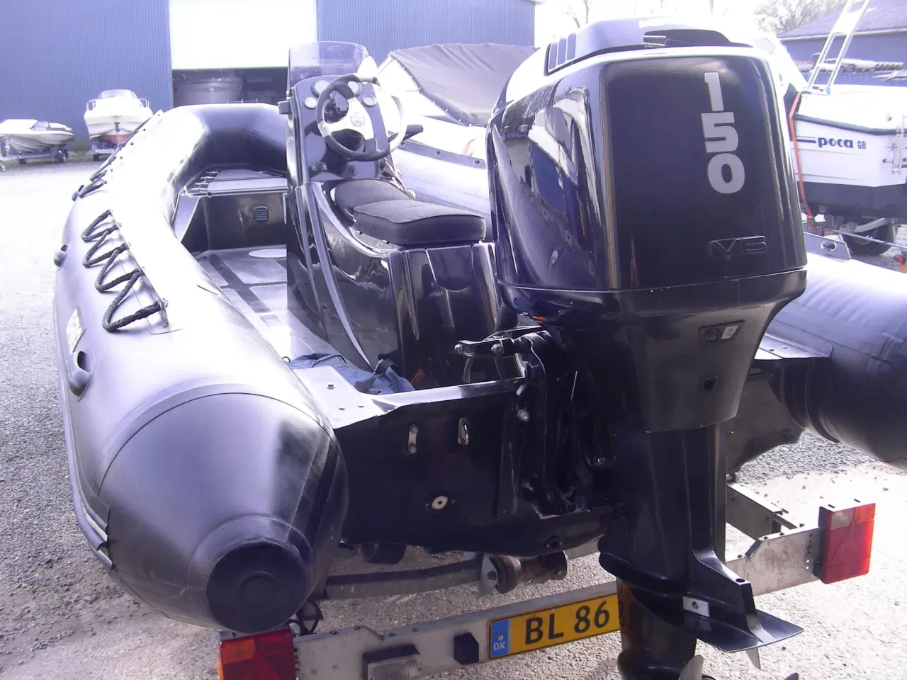 Billede 5 - m Mercury 135 Optimax V6 og indregistreret Variant trailer