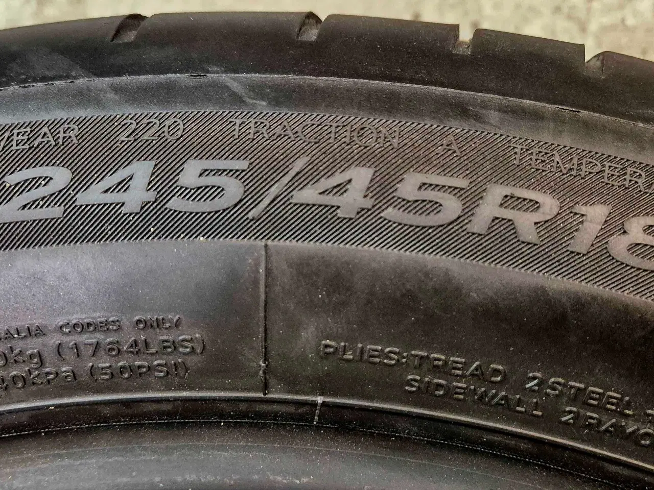 Billede 4 - 245 45 R18 HANKOOK SOMMERDÆK 