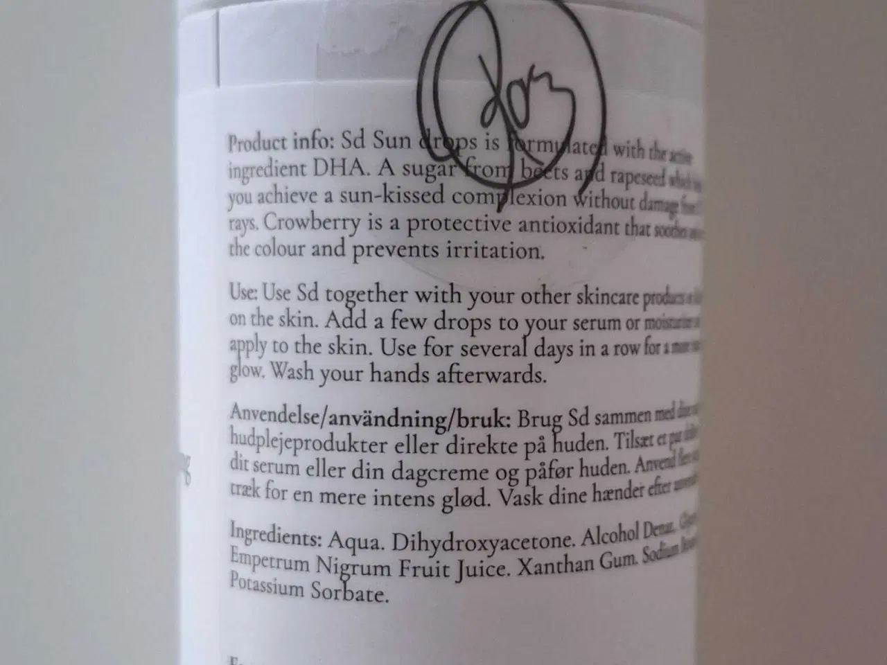 Billede 3 - Ny Raz Skincare Sd Sun drops 30 mæ