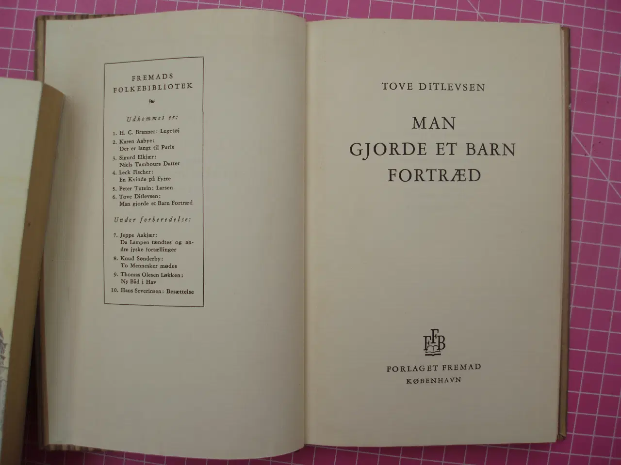Billede 2 - Man gjorde et barn fortræd af Tove Ditlevsen