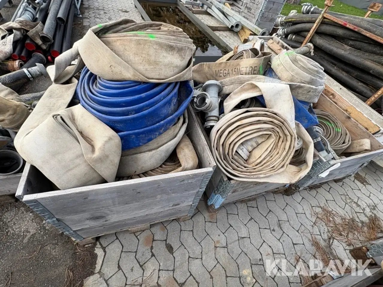 Billede 11 - Assorterede slanger og koblinger - 6,5 paller