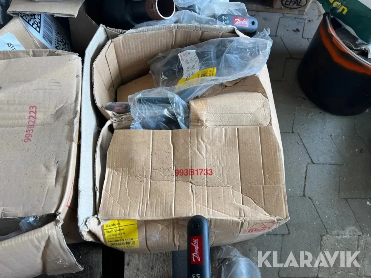 Billede 12 - Fjernvarmeventiler Danfoss 5 kasser