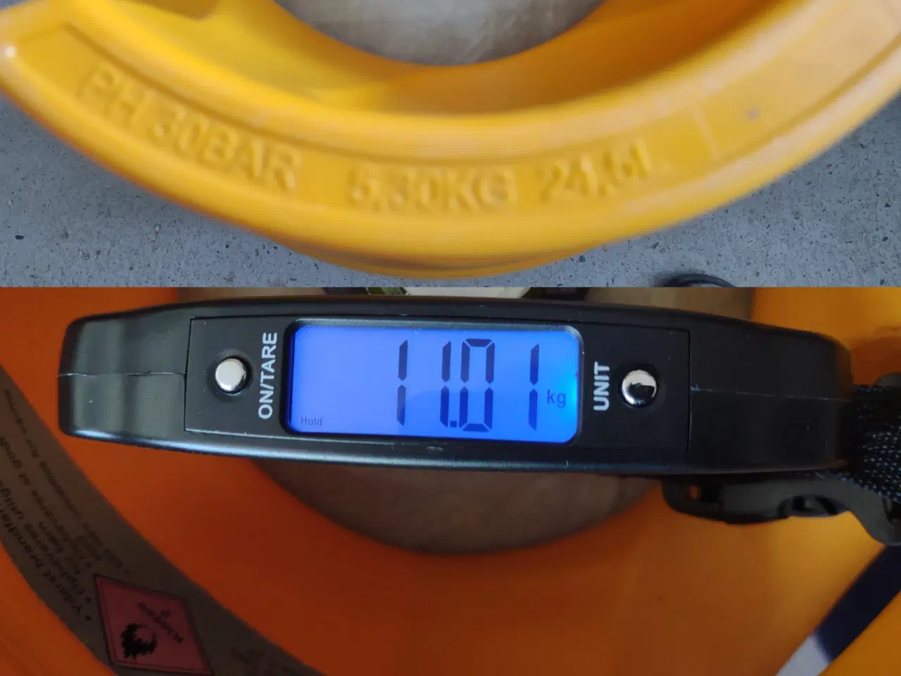 Billede 3 - Gasflaske 10 kg Letvægt