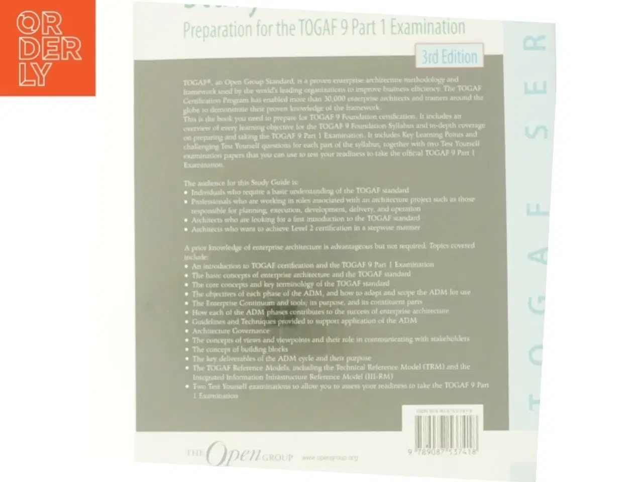 Billede 3 - TOGAF&#194;&#174; 9 Foundation Study Guide - 3rd  Edition - 3rd Edition (eBook) af Rachel Harrison (Bog)
