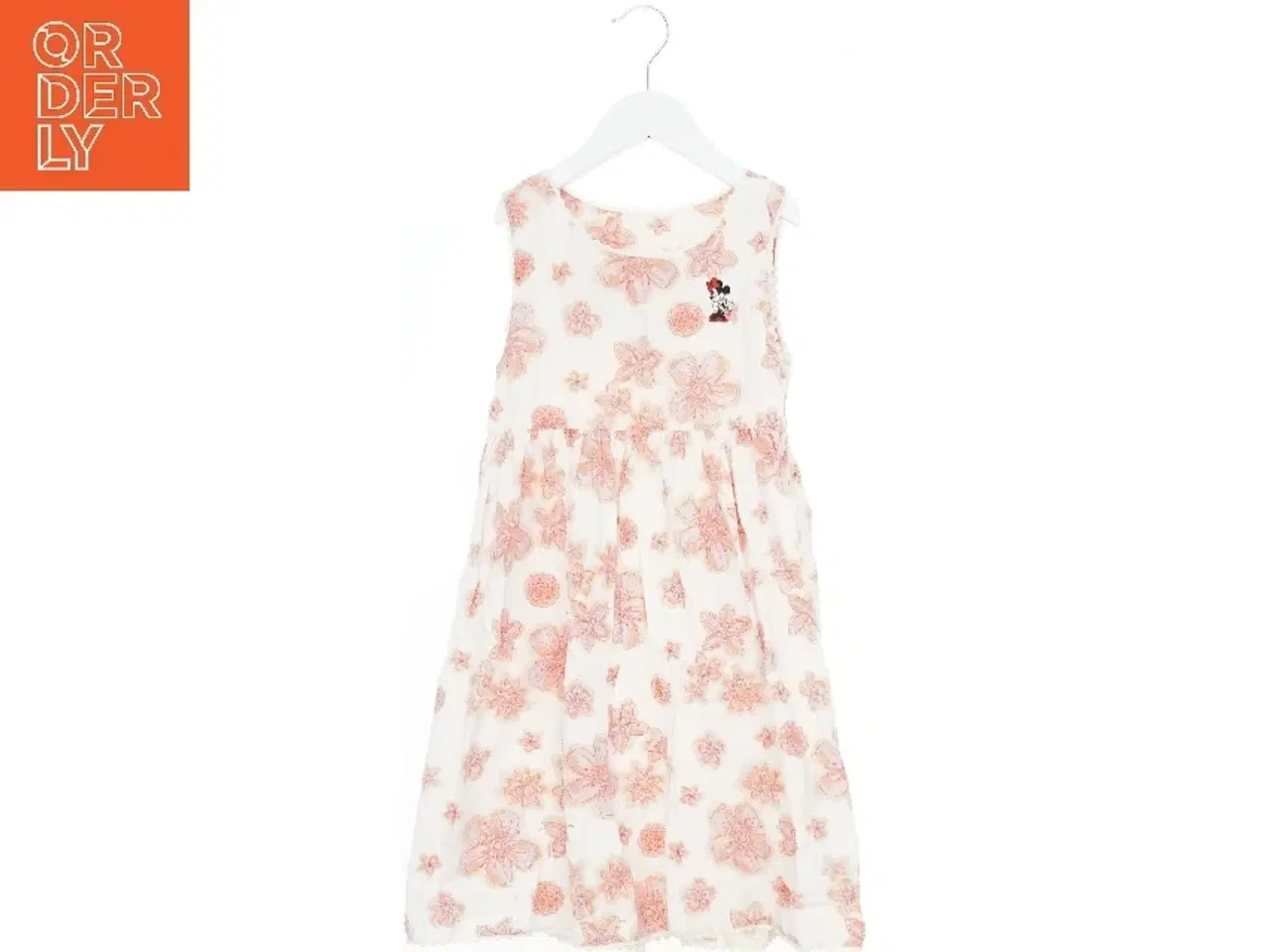 Billede 1 - Blomstret sommerkjole med Minnie Mouse fra Disney (str. 116)
