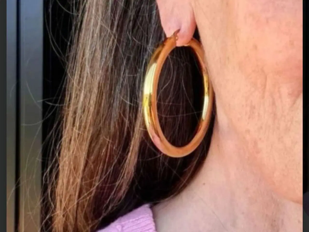 Billede 2 - Store hoops øreringe 🙂😍
