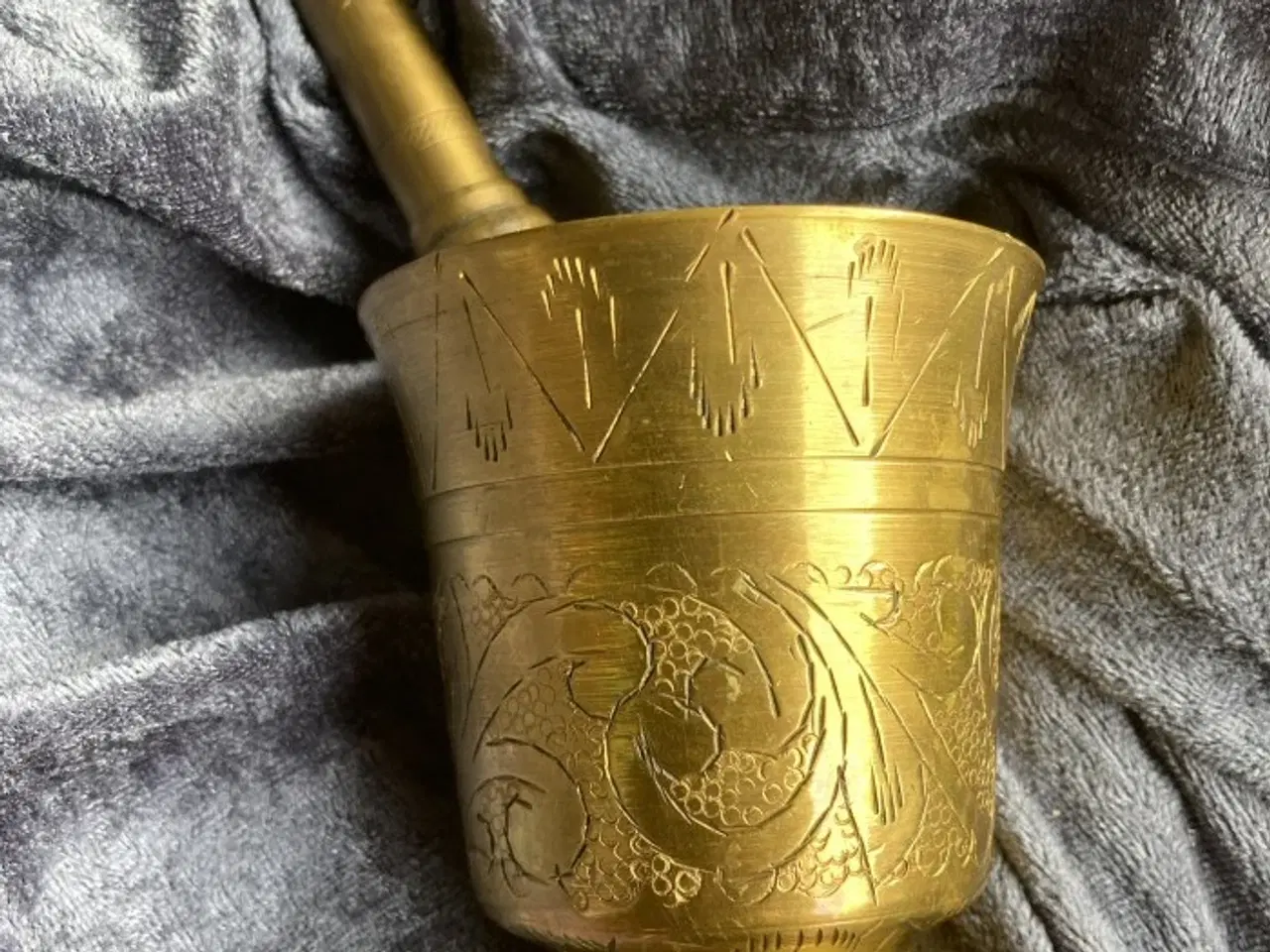 Billede 1 - Morter – messing 