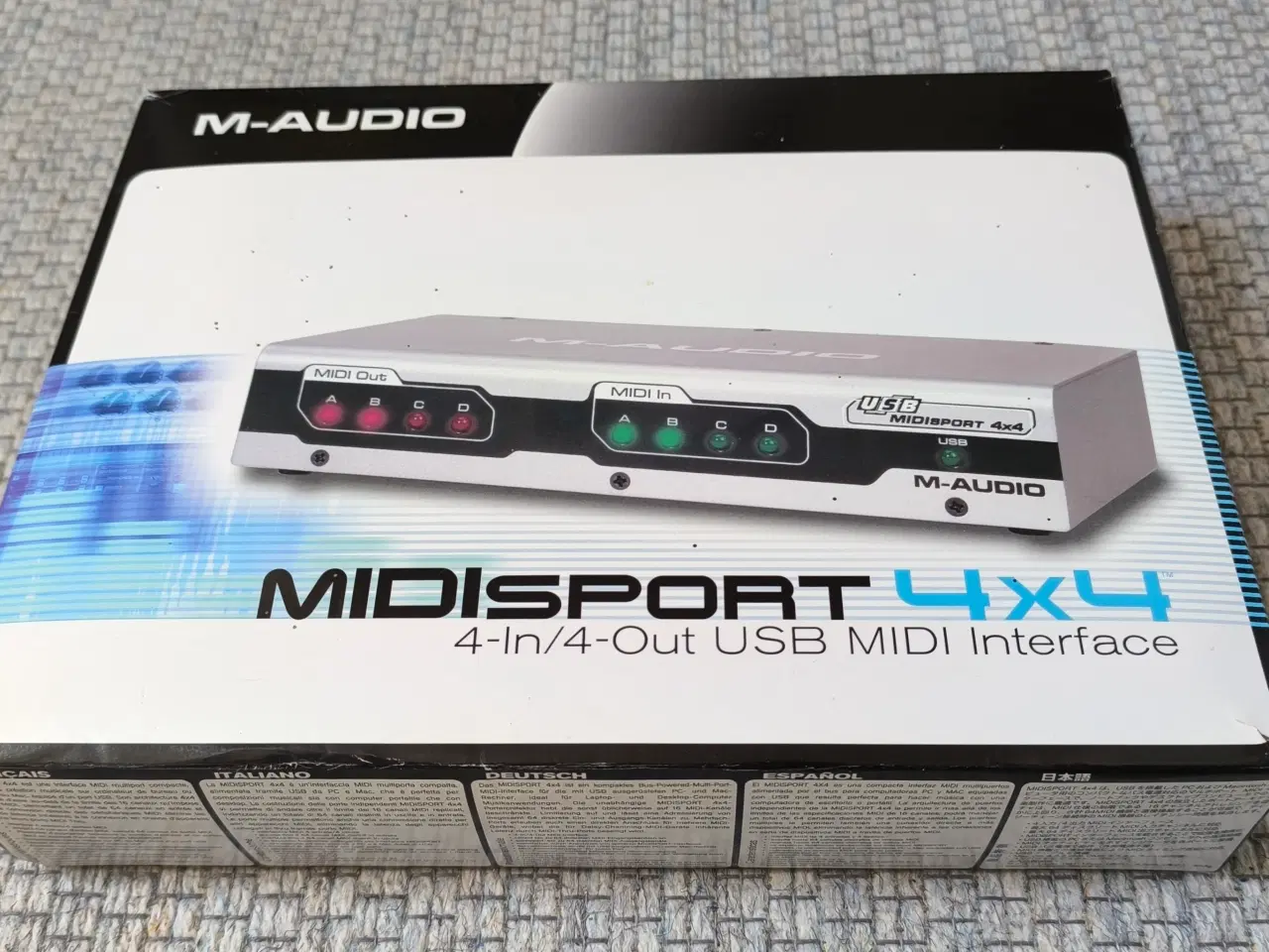 Billede 1 - M-Audio MIDIsport 4x4 MIDI Interface