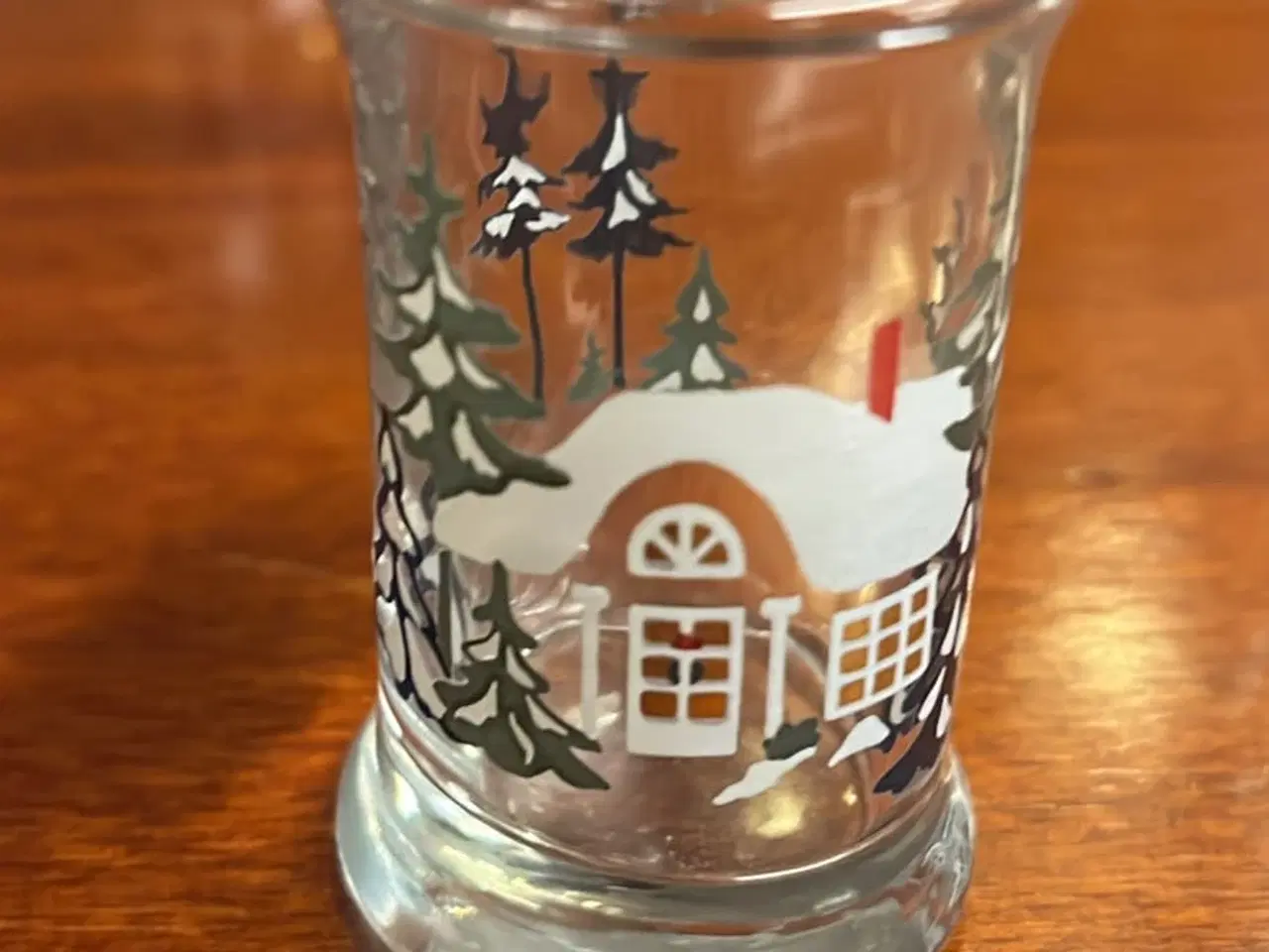 Billede 2 - Holmegaardsbakken jule snapseglas 