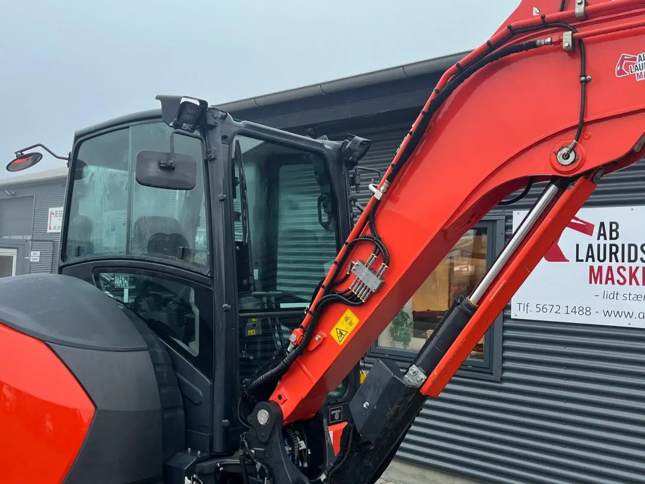 Billede 16 - Kubota KX060-5 Centralsmørring og nyere Engcon rotortilt kun kørt 1332t