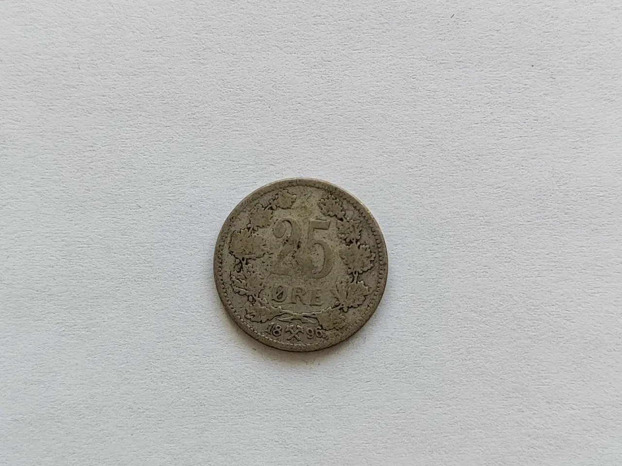 Billede 1 - 25 Øre 1896 Norge