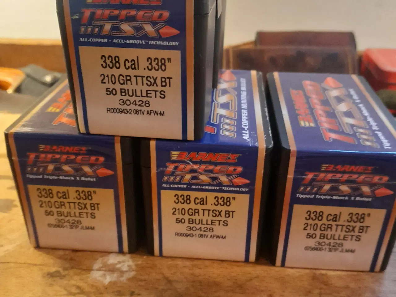 Billede 2 - .338 projektiler Ttsx 210 gr.