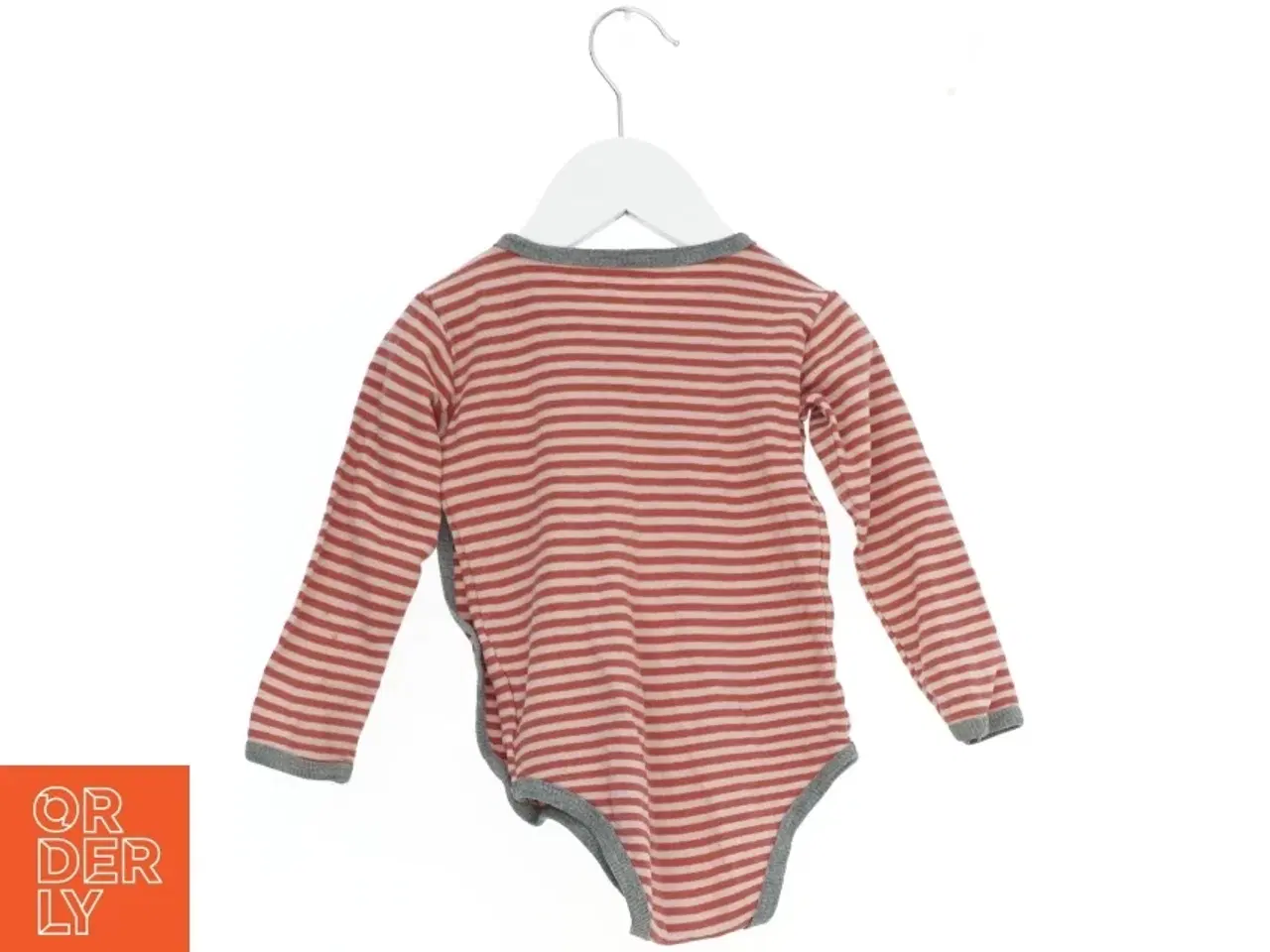 Billede 2 - Stribet langærmet bodystocking fra Fixoni (str. 86)