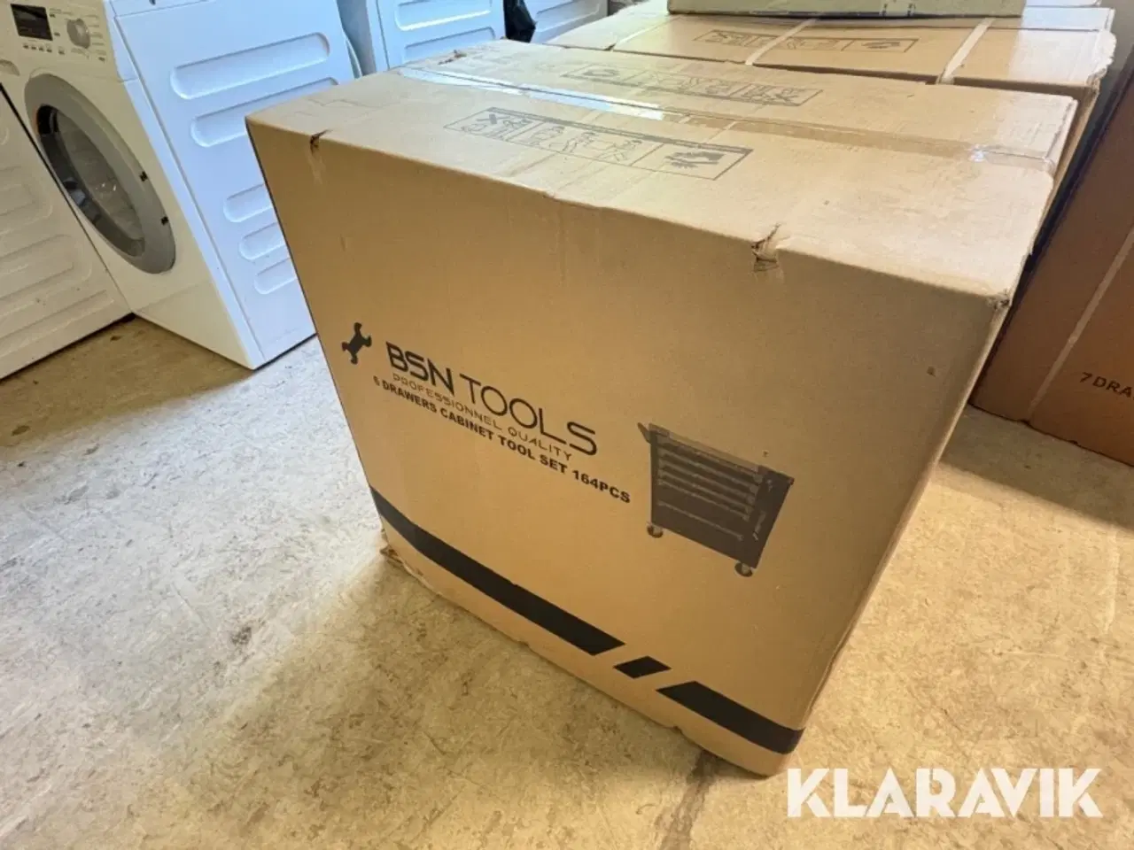 Billede 3 - Værktøjsskab BSN Tools 164 styks værktøj