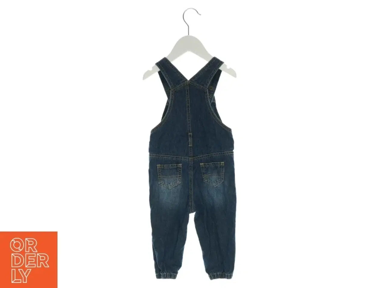 Billede 2 - Smækbukser i denim fra Mini Club Baby (str. 9-12 mdr.)