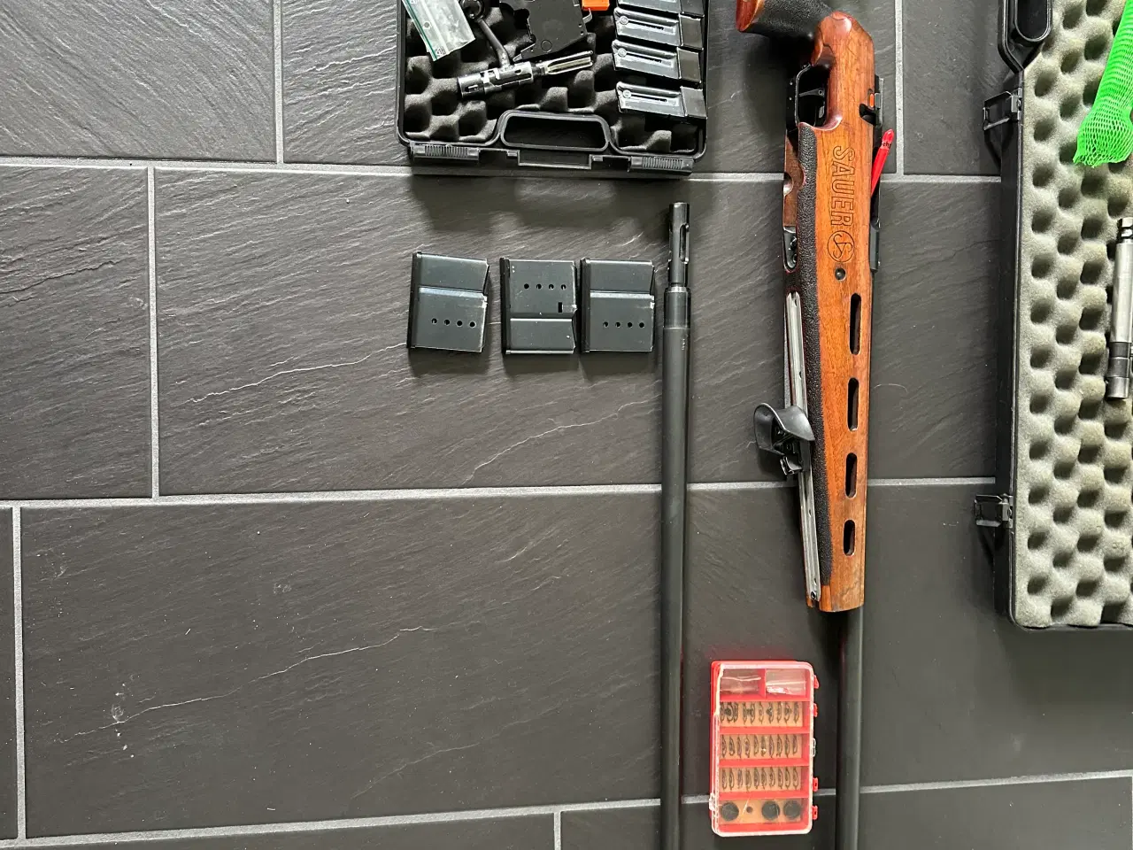 Billede 1 - Sauer riffel STR 200, kal 6,5x55+ vekselsæt kal 22