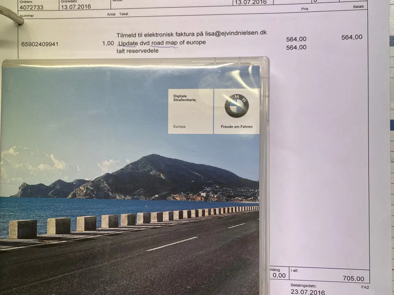 Billede 1 - Update Road Map BMW