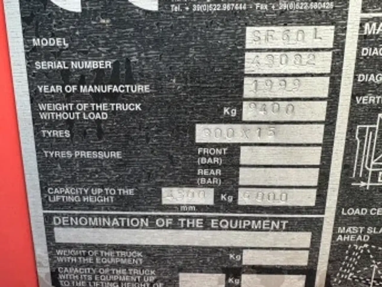 Billede 5 - 6 tons sideloader