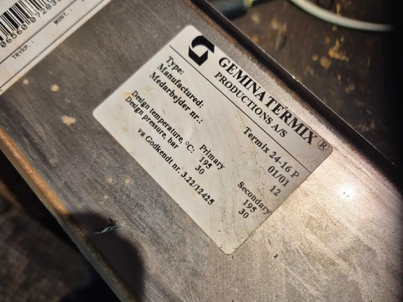 Billede 2 - Veksler 24-16 thermix 