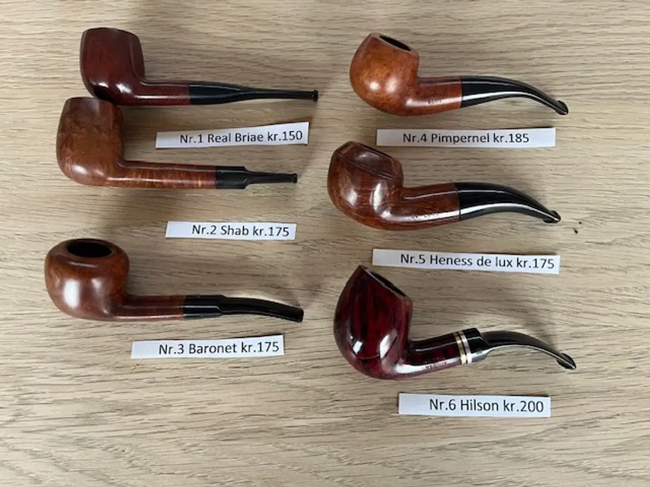 Billede 1 - Ks 1 Brugte piber fra kr.150 pr. stk