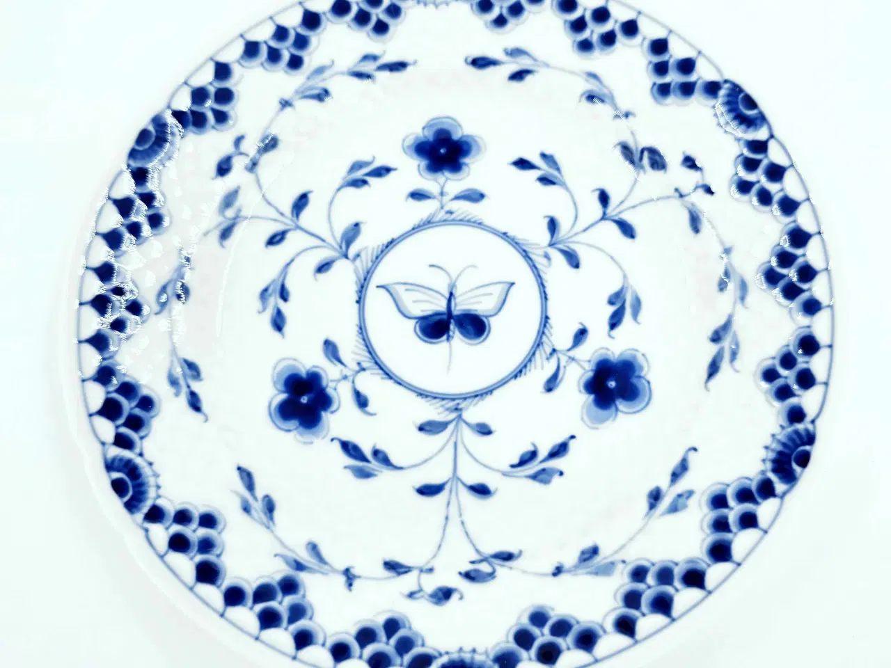 Billede 8 - Dickens Sommerfugl Stor Kagetallerken