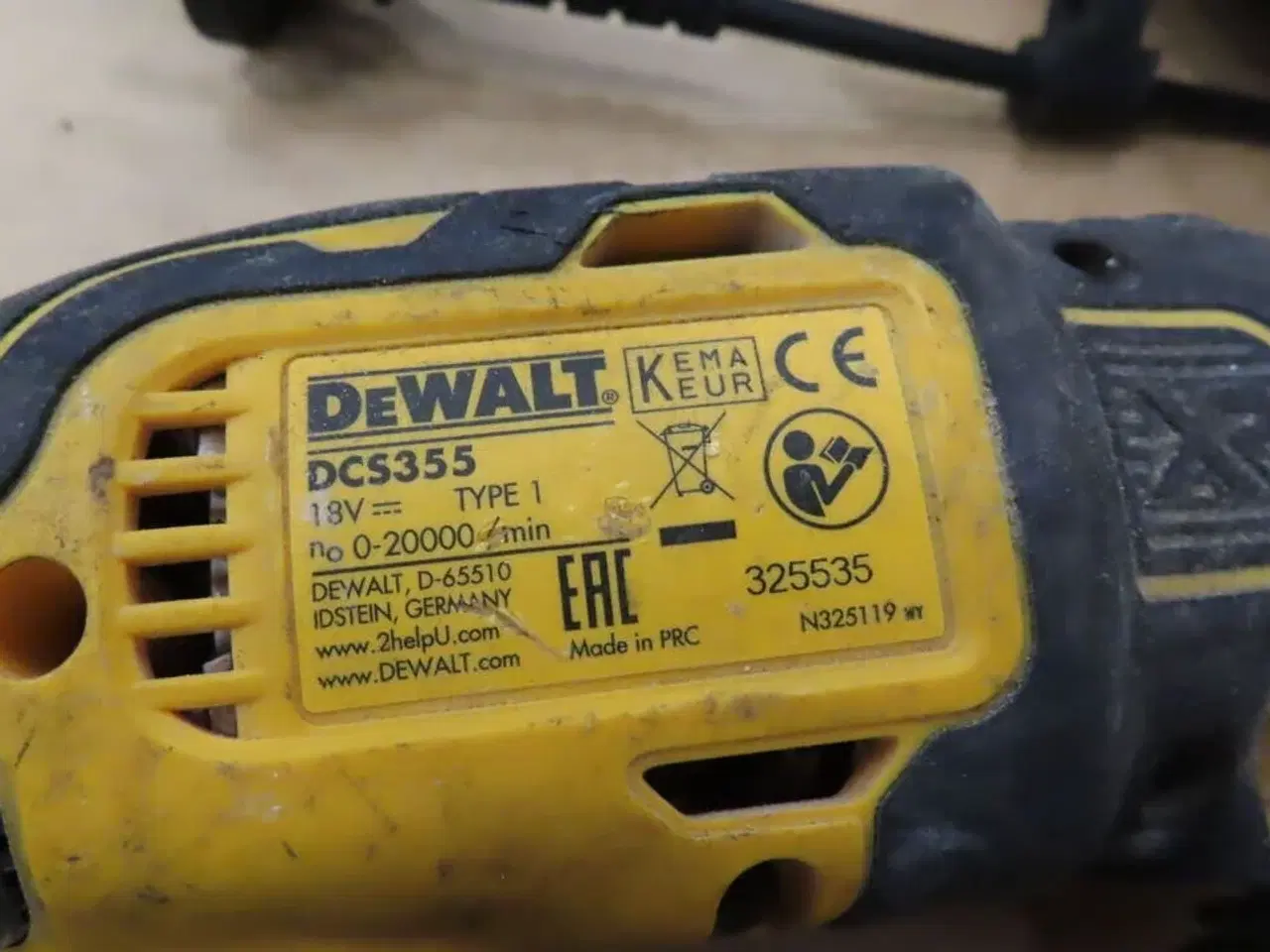 Billede 4 - 3 stk. Akku værktøj samt arbejdslampe DEWALT