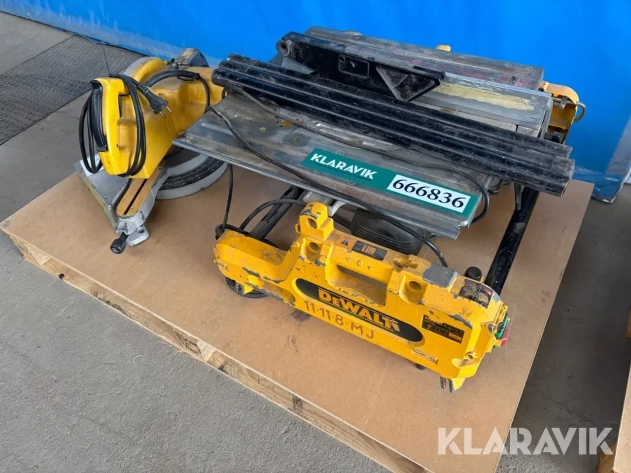 Billede 7 - Bordrundsav + kapsav Dewalt DW743 + DW707