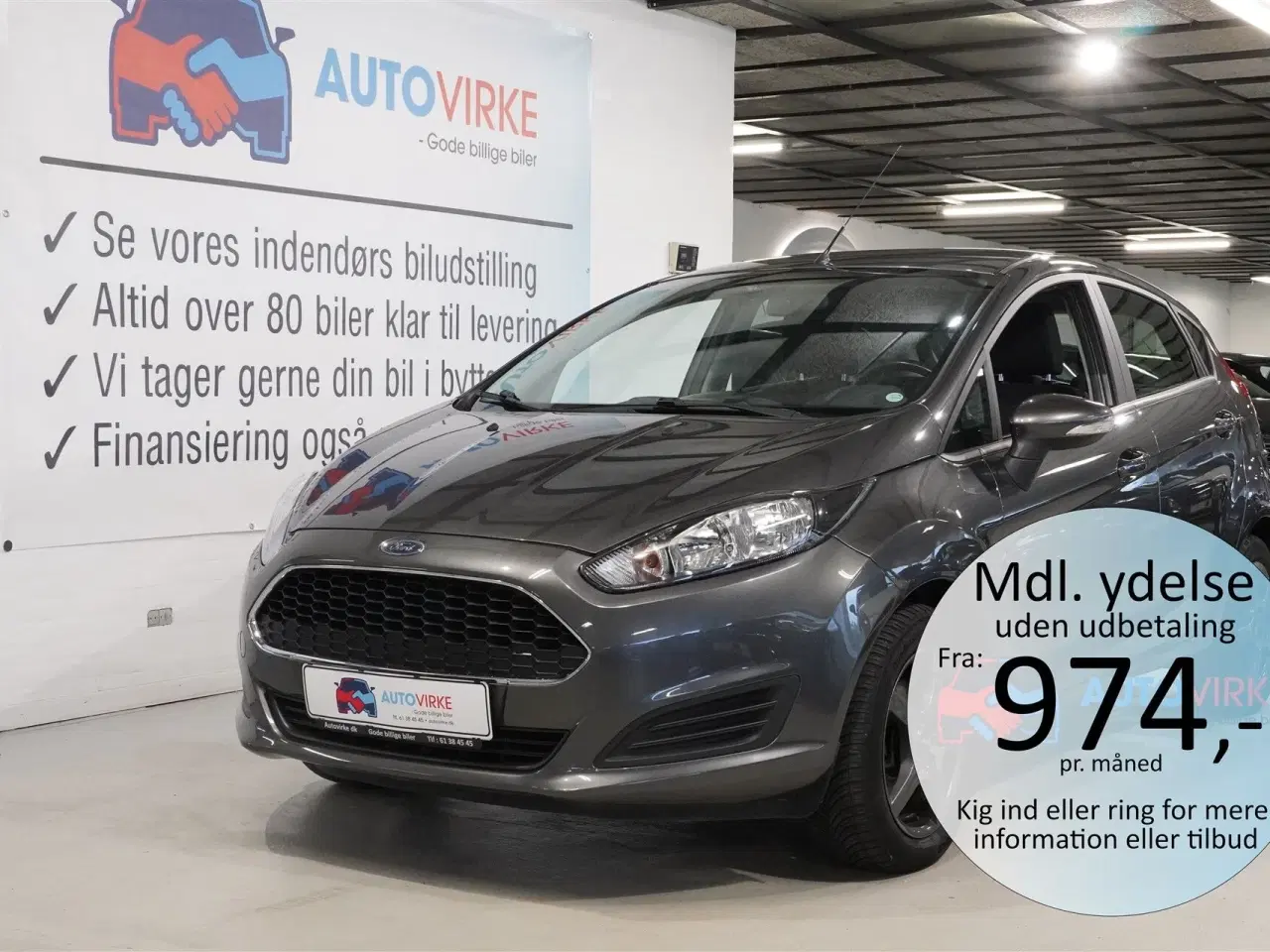 Billede 1 - Ford Fiesta 1,0 Trend Plus Start/Stop 80HK 5d