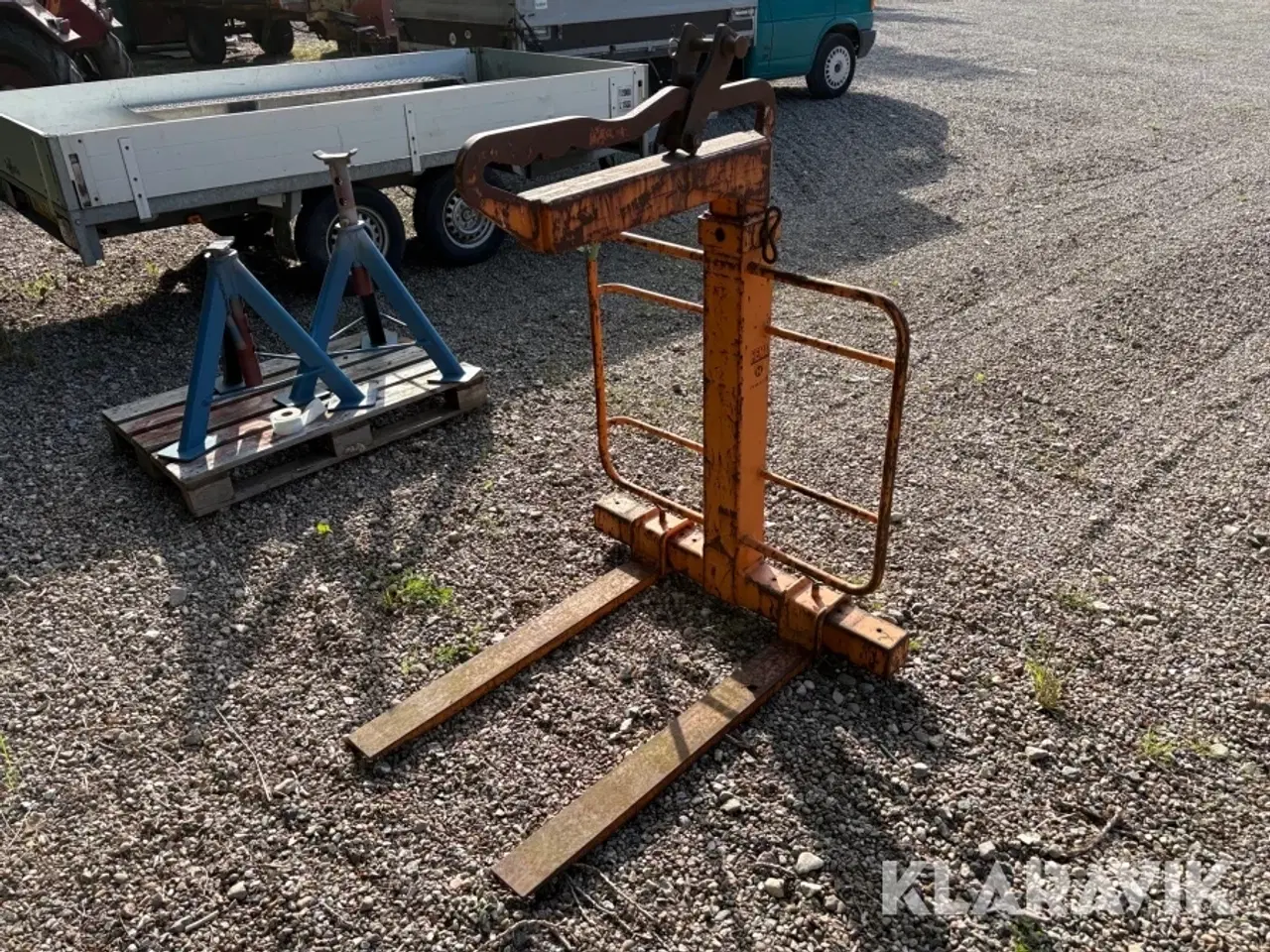 Billede 1 - Kran pallegaffel Hema