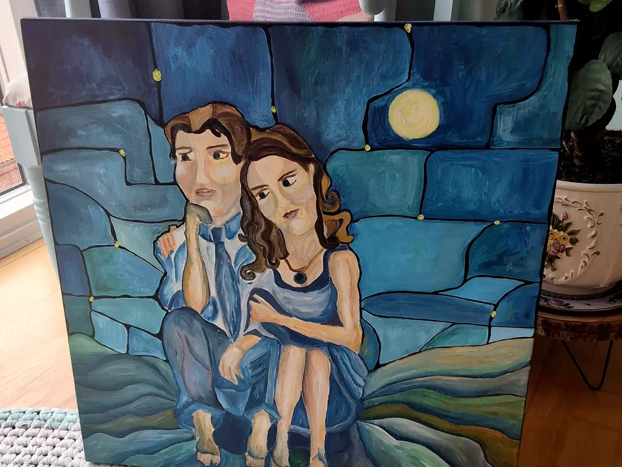 Billede 2 - Et smukt originalt maleri