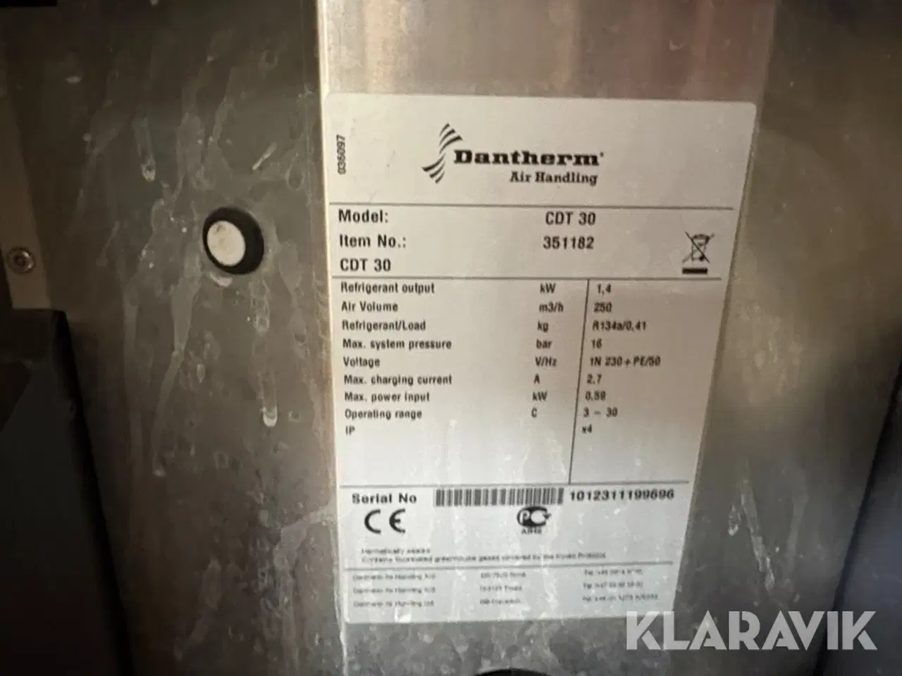 Billede 7 - Affugter Dantherm CDT 30