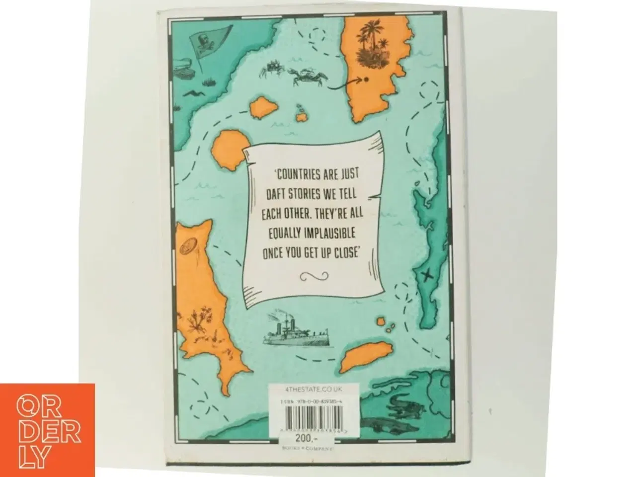 Billede 3 - An atlas of extinct countries : the remarkable (and occasionally ridiculous) stories of 48 nations that fell off the map af Gideon Defoe (Bog)