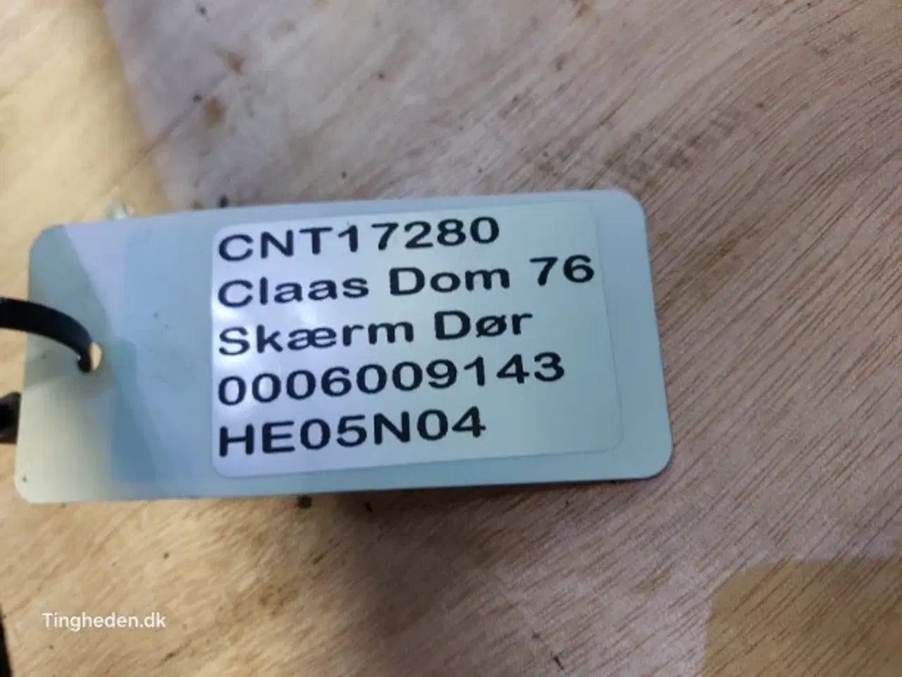 Billede 11 - Claas Dominator 76 Skærm Dør 0006009143