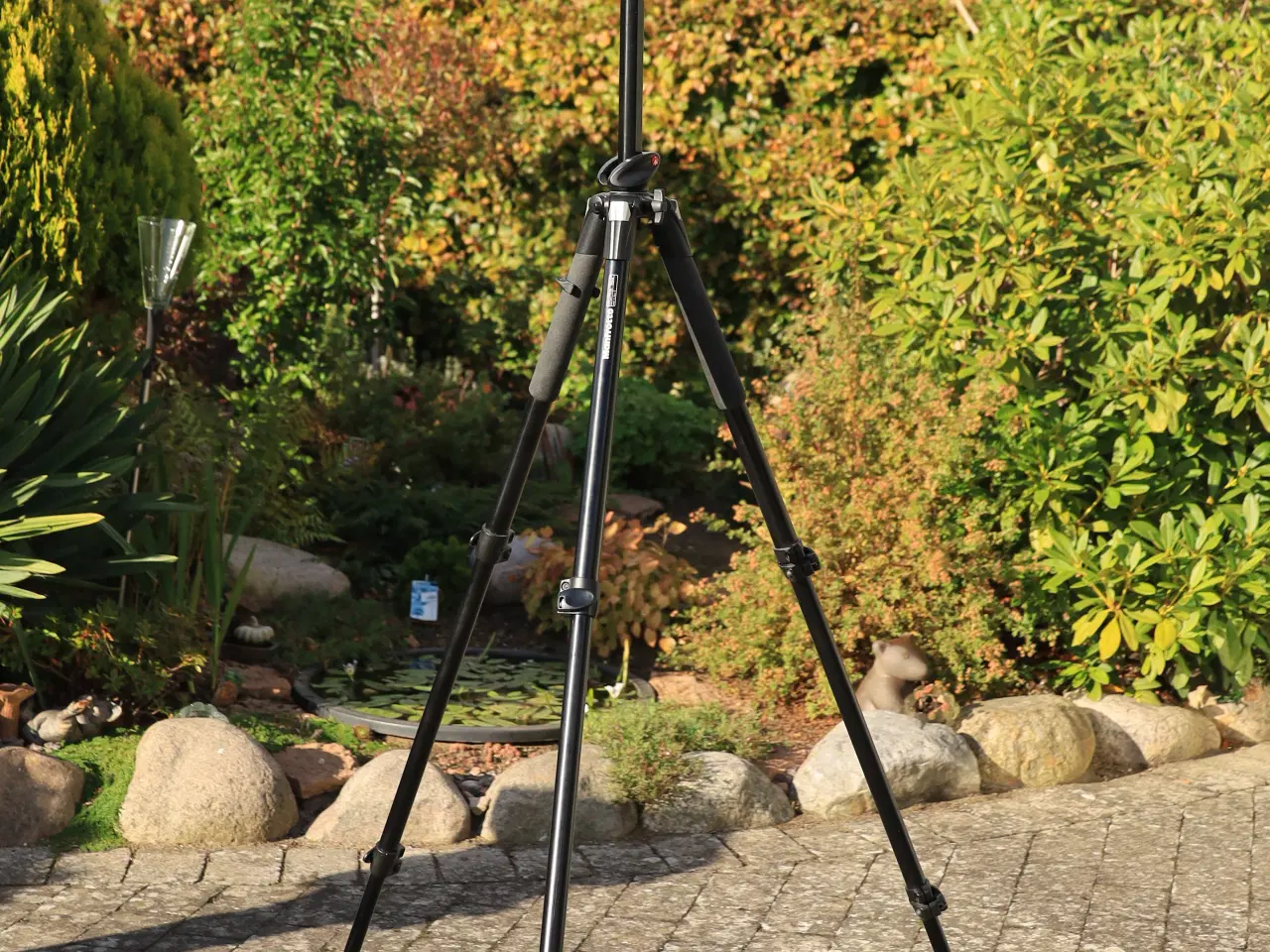 Billede 2 - Manfrodo, solidt fotostativ