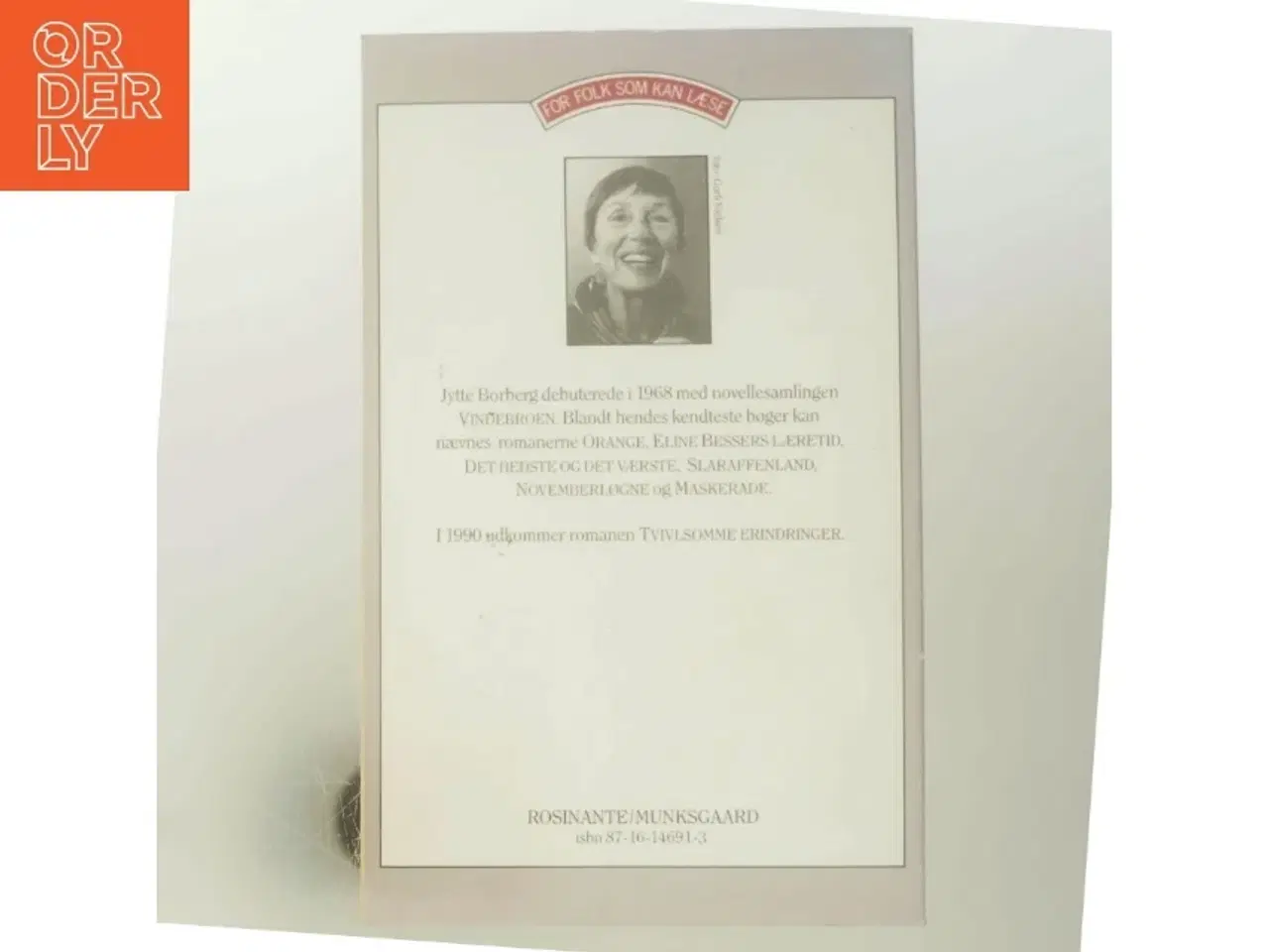 Billede 3 - Skyggernes bog af Jytte Borberg (Bog)