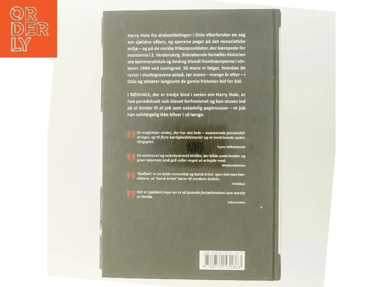 Billede 3 - Rødhals af Jo Nesbø (Bog)