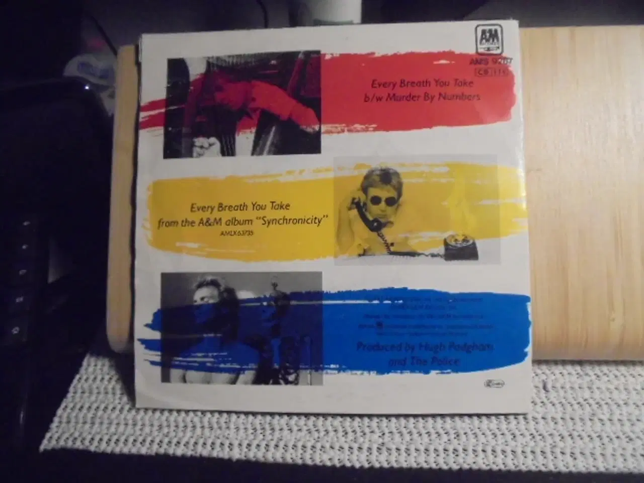 Billede 2 - SINGLE: THE POLICE EVERY BREATHE YOU TAKE