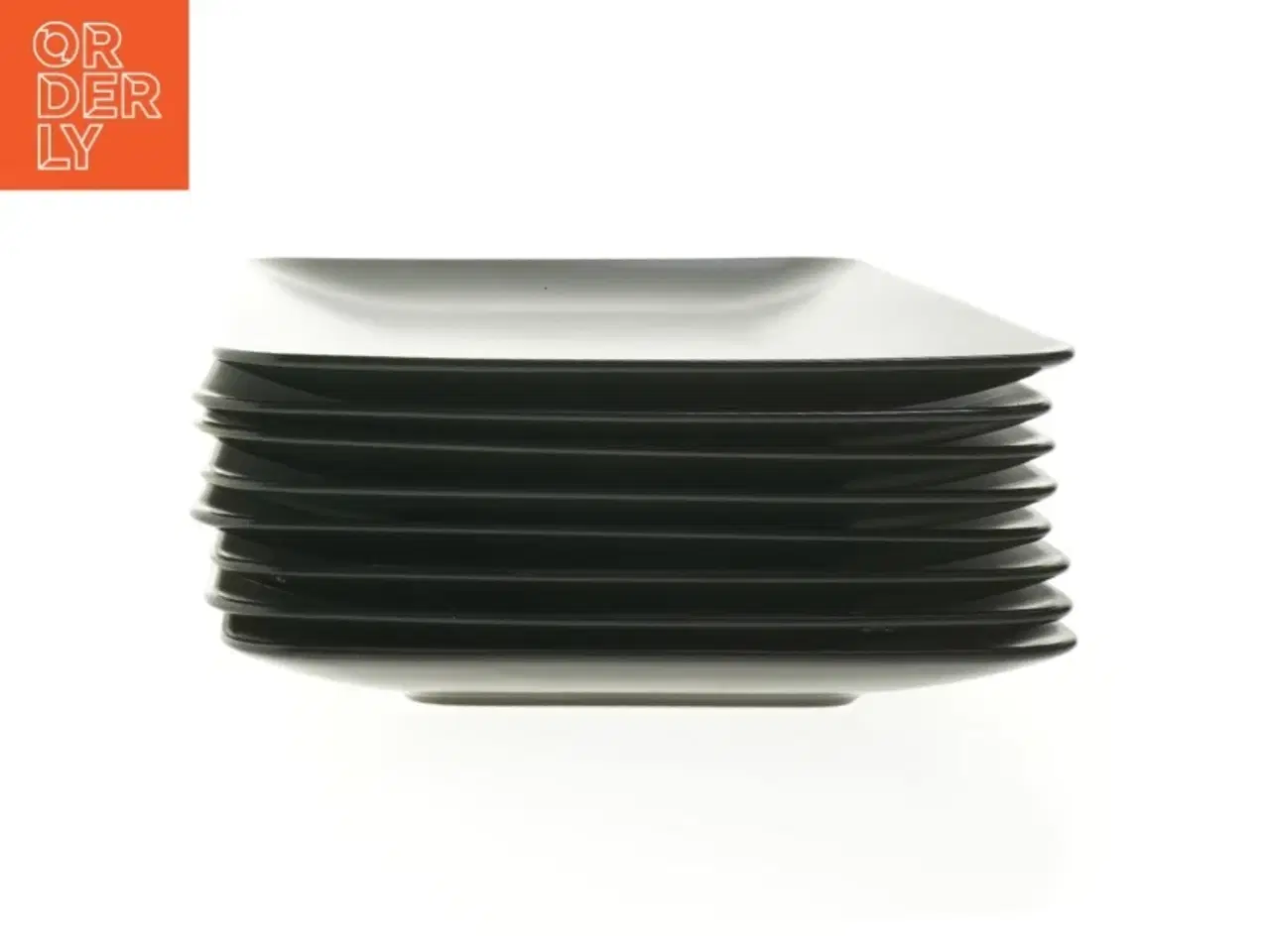 Billede 2 - Sæt med rektangulære tallerkener fra IKEA, 8 stk (str. 30x20 cm)