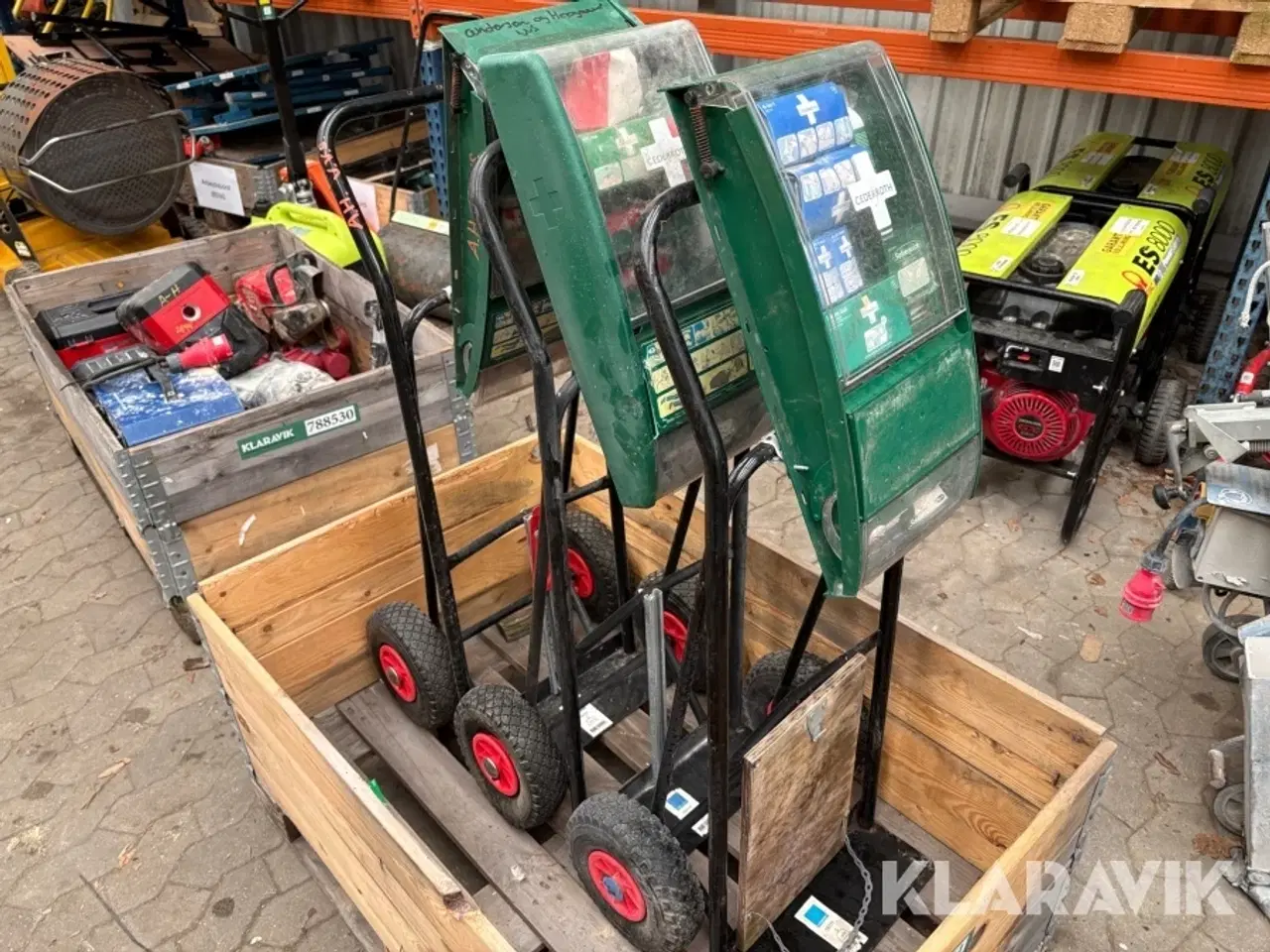 Billede 4 - Sækkevogne med førstehjælpsudstyr - 3 styk