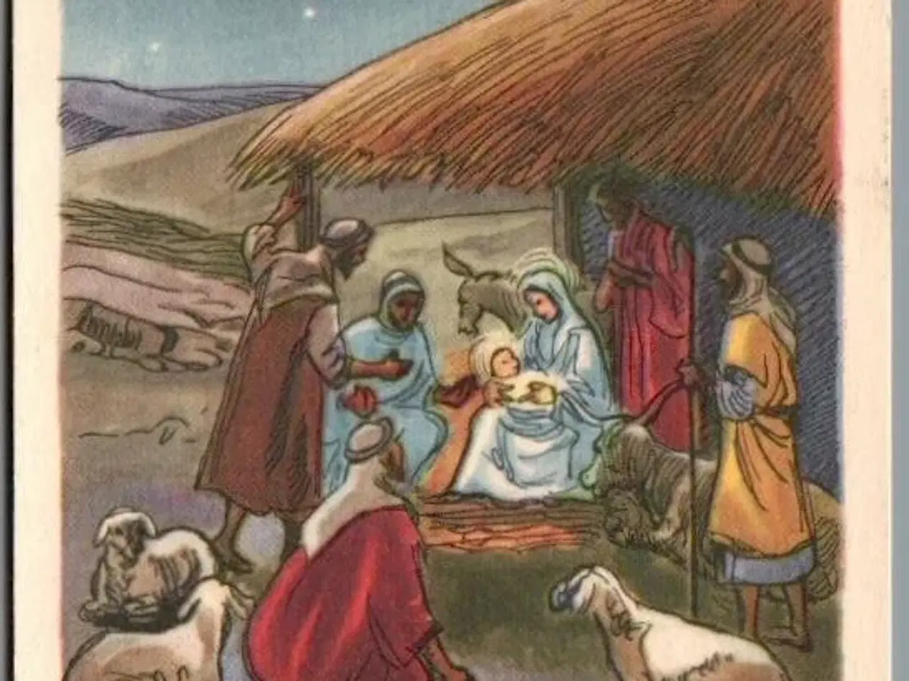 Billede 1 - Illa - Glædelig Jul - Eneret Serie 944 - Postkort - Brugt