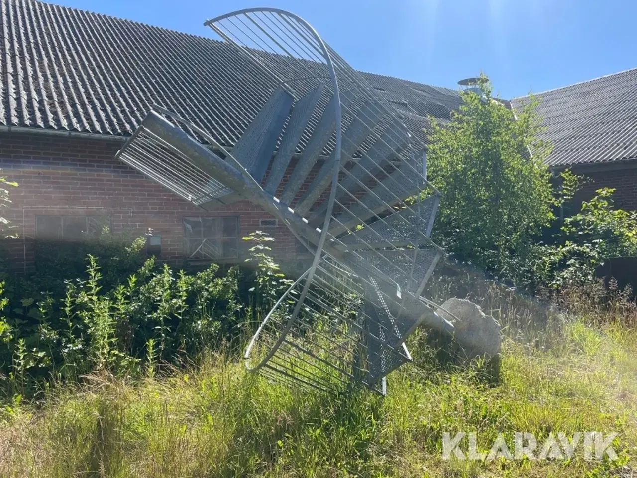 Billede 1 - Vinkeltrappe galvaniseret