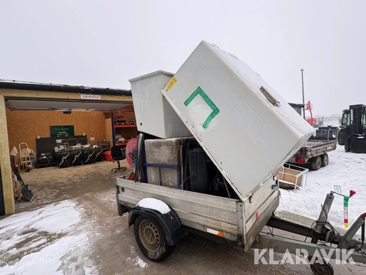 Billede 6 - Trailer med højtryksrenser Brenderup