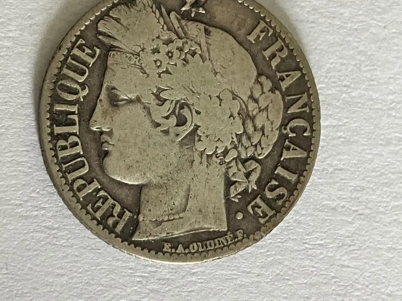 Billede 2 - 1 Franc France 1871 A