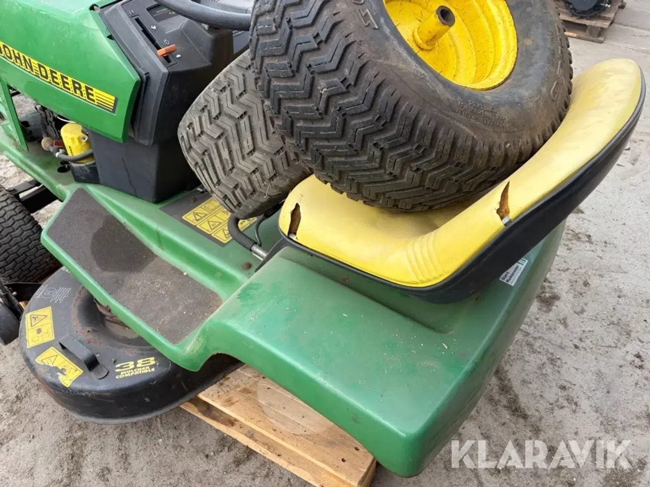 Billede 12 - Havetraktor John Deere STX 38