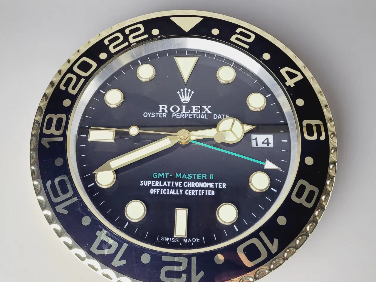 Billede 1 - ⭐️· Dekorativt Rolex Væg-ur