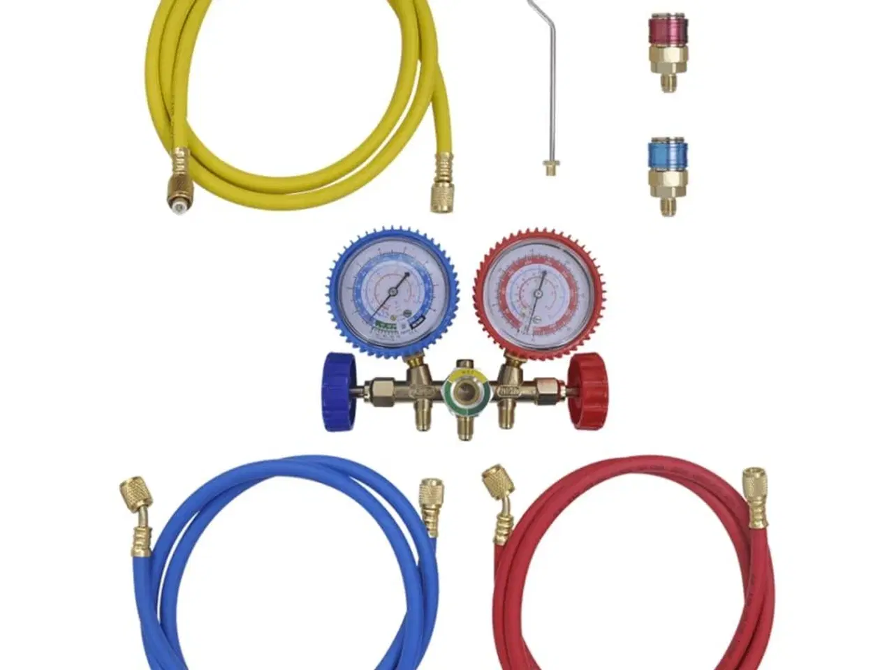 Billede 1 - 2-vejs Manometersæt til Aircondition
