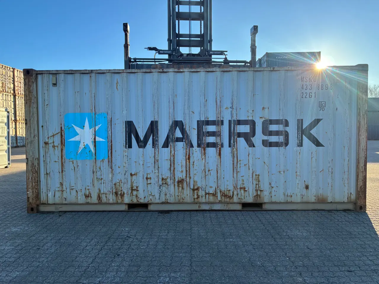 Billede 3 - 20 fods Container- ID: MSKU 4433889-8