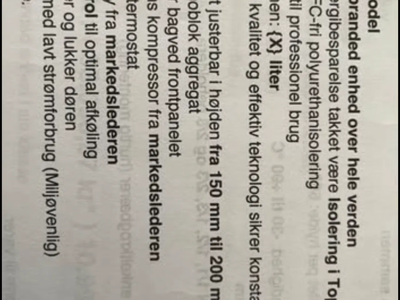 Billede 5 - Fryseskab, 2040 liter, med tre låge