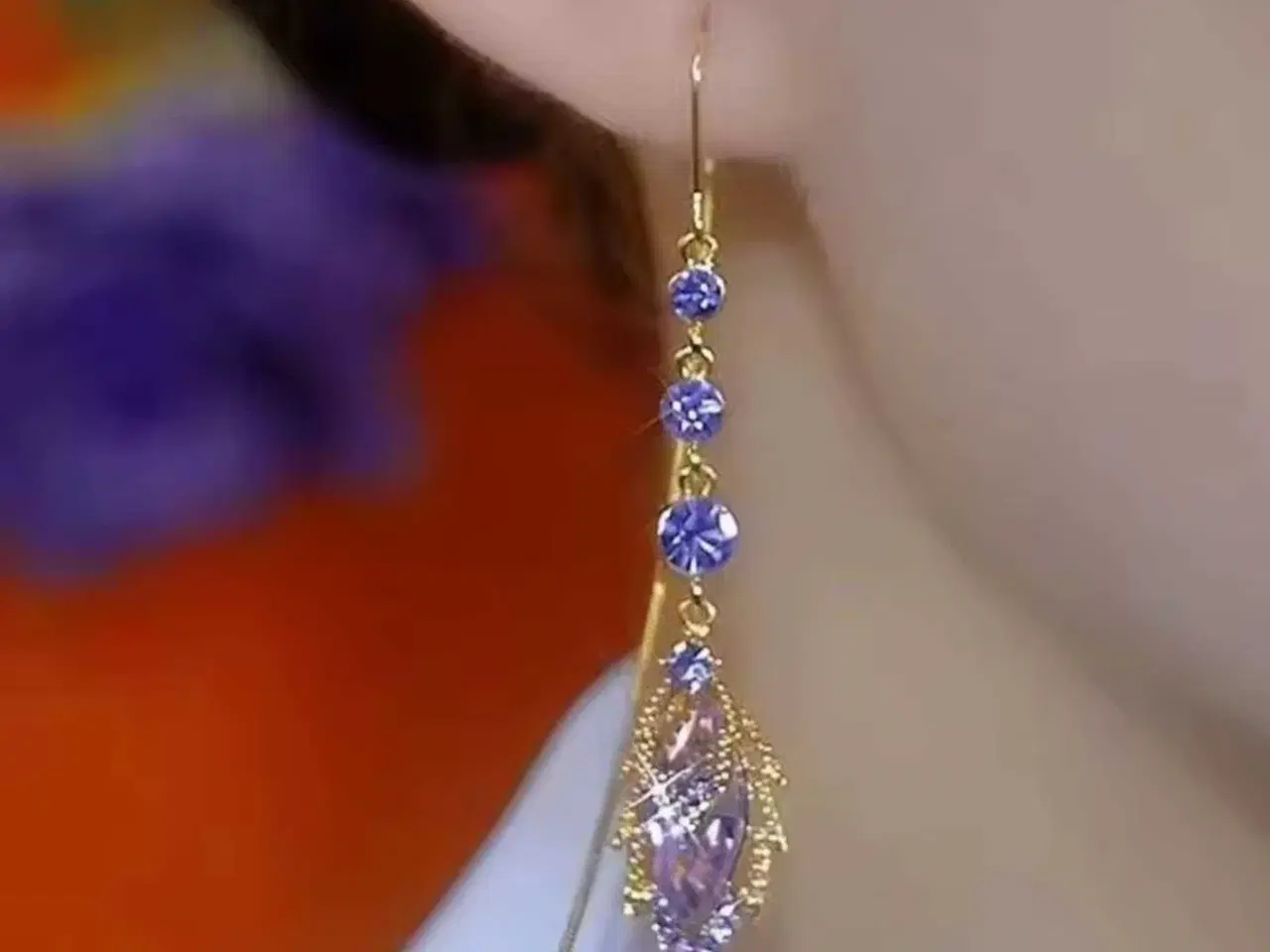 Billede 2 - Fine øreringe